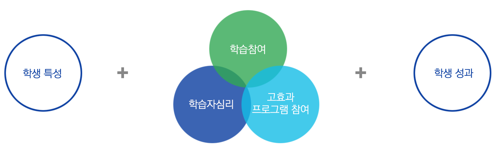 학생 특성 / 학습참여 / 학습자 심리 / 高효과프로그램 참여 / 학생성과
